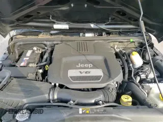 2018 Jeep Wrangler Sport S with VIN 1C4GJWAG5JL938375, listed as a Copart auction lot 68183515 with 63,172 mi miles and Salvage title. Bid and sale history available at DreamBid. Image 17.