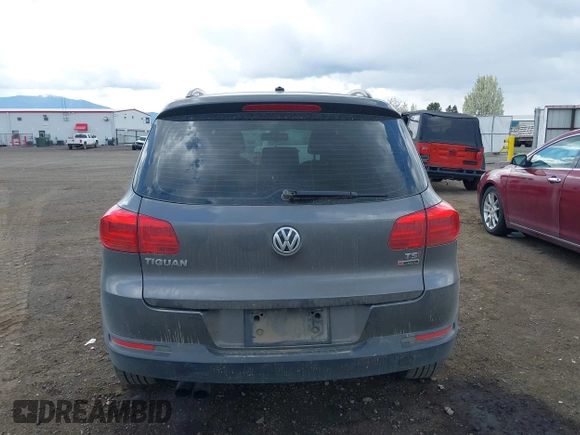 2016 Volkswagen Tiguan S with VIN WVGBV7AX6GW607716, listed as a IAAI auction lot 42085386 with 154,348 mi miles and . Bid and sale history available at DreamBid. Image 17.