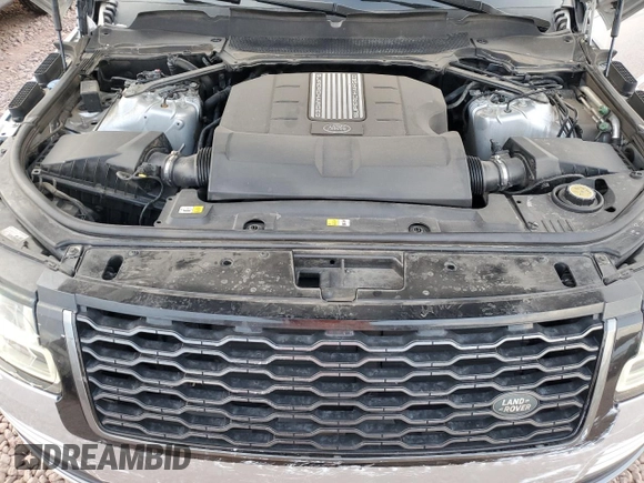 2018 Land Rover Range Rover with VIN SALGR2RV0JA513767, listed as a Copart auction lot 82398444 with 74,423 mi miles and Salvage title. Bid and sale history available at DreamBid. Image 12.