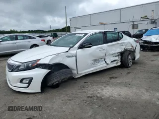 2015 Kia Optima with VIN KNAGM4AD8F5077638, listed as a Copart auction lot 57016255 with 78,162 mi miles and Salvage title. Bid and sale history available at DreamBid. Image 1.