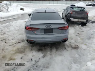 2019 Audi RS 5 z VIN WUAPWAF58KA902370, wystawiony jako Copart lot #46955635 z przebiegiem Nie podano mil oraz Szkoda całkowita • Salvage title. Historia ofert i sprzedaży dostępna na DreamBid. Obrazek 6.