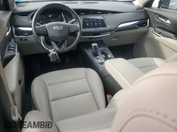 2019 Cadillac XT4 AWD Luxury with VIN 1GYFZBR47KF145435, listed as a Copart auction lot 78131744 with 36,825 mi miles and Salvage Title. Bid and sale history available at carsss.com. Image 8.