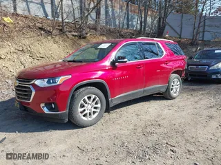 2018 Chevrolet Traverse LT Cloth with VIN 1GNEVGKW8JJ248064, listed as a IAAI auction lot 41789870 with 123,258 mi miles. Bid and sale history available at carsss.com. Image 2.
