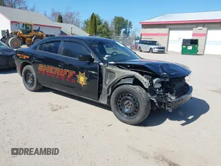 2021 Dodge Charger Police z VIN 2C3CDXKG4MH535939, wystawiony jako IAAI lot #42101991 z przebiegiem 108 776 mil mil oraz . Historia ofert i sprzedaży dostępna na DreamBid. Obrazek 1.