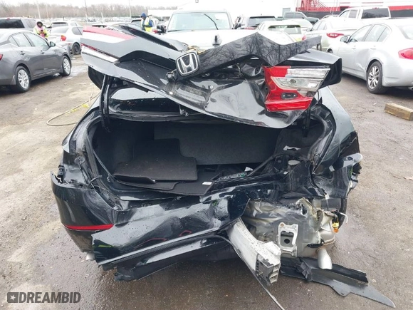 2018 Honda Accord Sedan LX 1.5T with VIN 1HGCV1F10JA182557, listed as a IAAI auction lot 41125636 with 114,760 mi miles. Bid and sale history available at carsss.com. Image 6.