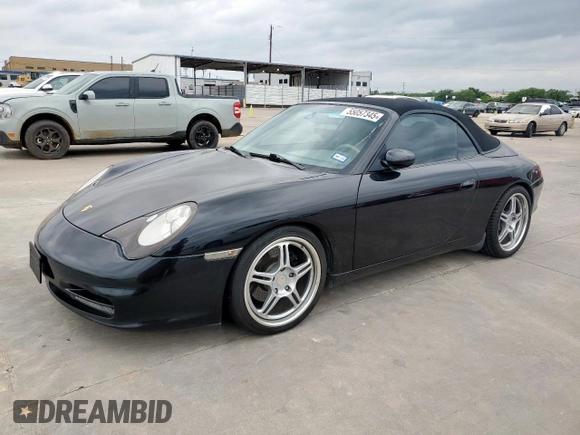 2004 Porsche 911 Carrera with VIN WP0CA29994S651578, listed as a Copart auction lot 55057345 with 105,851 mi miles and Clean Title. Bid and sale history available at carsss.com. Image 1.