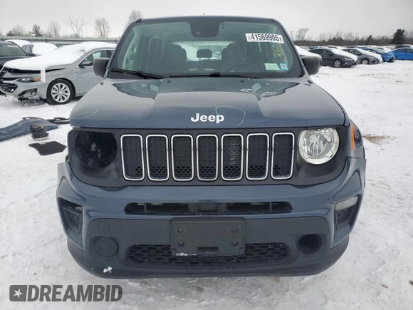 2021 Jeep Renegade Sport с VIN ZACNJDABXMPM21344, выставлен на аукционе Copart как лот 41569905 с пробегом 56 009 миль миль и Списание • Salvage title. История ставок и продаж доступна на DreamBid. Изображение 5.