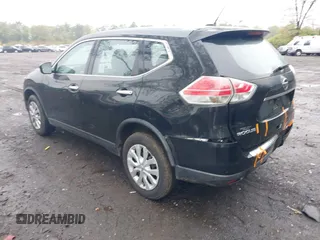 2015 Nissan Rogue SV with VIN KNMAT2MV9FP588090, listed as a IAAI auction lot 42132606 with 107,518 mi miles and . Bid and sale history available at carsss.com. Image 3.