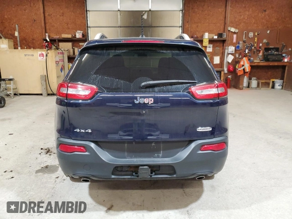 2014 Jeep Cherokee Latitude with VIN 1C4PJMCS7EW227836, listed as a Copart auction lot 52196415 with 94,557 mi miles and Salvage Title. Bid and sale history available at DreamBid. Image 6.