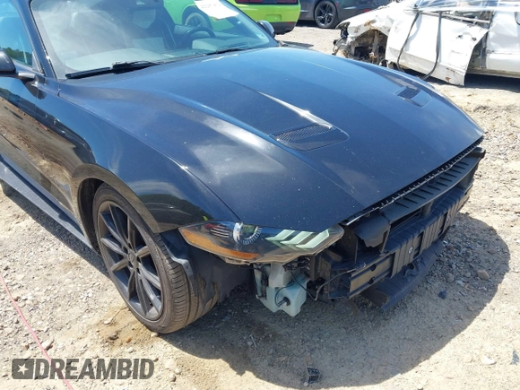 2019 Ford Mustang EcoBoost with VIN 1FA6P8TH4K5159573, listed as a IAAI auction lot 42207962 with 121,225 mi miles and . Bid and sale history available at DreamBid. Image 17.