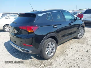 2023 Buick Encore GX Essence with VIN KL4MMFSL4PB075096, listed as a IAAI auction lot 42557102 with 28,826 mi miles and . Bid and sale history available at DreamBid. Image 4.