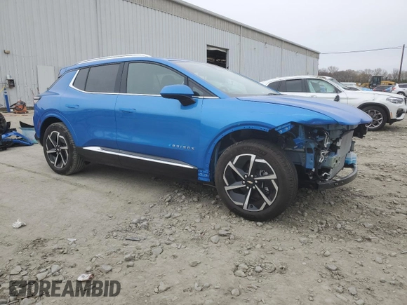 2024 Chevrolet Equinox EV LT z VIN 3GN7DLRP1RS261817, wystawiony jako Copart lot #52072675 z przebiegiem 3 218 mil mil oraz Szkoda całkowita • Salvage title. Historia ofert i sprzedaży dostępna na DreamBid. Obrazek 4.