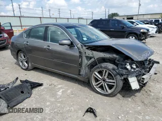 2006 Infiniti M45 with VIN JNKBY01E56M206975, listed as a Copart auction lot 70471024 with 147,485 mi miles and Salvage Title. Bid and sale history available at carsss.com. Image 4.