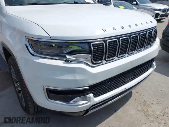 2024 Jeep Wagoneer Series II with VIN 1C4SJSBP6RS158498, listed as a IAAI auction lot 42448671 with 35,645 mi miles and . Bid and sale history available at DreamBid. Image 6.