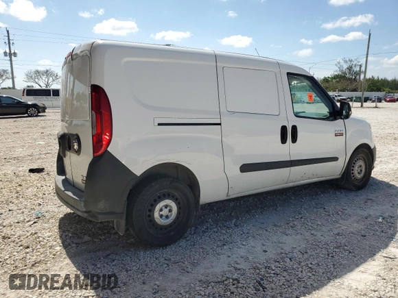 2017 Ram ProMaster City Cargo Tradesman z VIN ZFBERFAB2H6G86183, wystawiony jako Copart lot #57194974 z przebiegiem 82 143 mil mil oraz Szkoda całkowita • Salvage title. Historia ofert i sprzedaży dostępna na DreamBid. Obrazek 3.