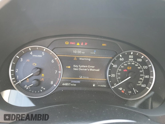 2020 Infiniti QX50 Luxe with VIN 3PCAJ5M37LF100668, listed as a Copart auction lot 60328225 with 44,857 mi miles and Salvage title. Bid and sale history available at DreamBid. Image 9.