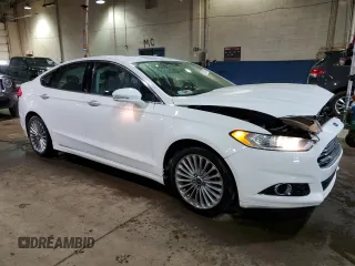 2014 Ford Fusion Titanium with VIN 3FA6P0K97ER360736, listed as a Copart auction lot 87666335 with 150,590 mi miles and Clean Title. Bid and sale history available at carsss.com. Image 4.