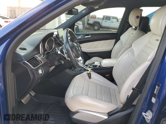2017 Mercedes-Benz GLS with VIN 4JGDF7FE4HA879239, listed as a Copart auction lot 52265583 with 61,247 mi miles. Bid and sale history available at carsss.com. Image 7.