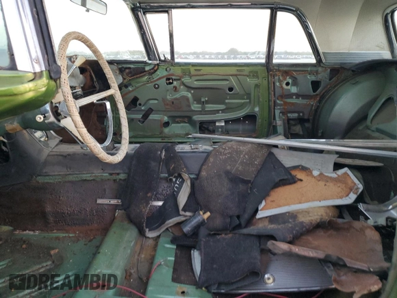 1960 Ford Thunderbird with VIN 0Y71Y166846, listed as a Copart auction lot 80034714 with 74,470 mi miles and Salvage Title. Bid and sale history available at DreamBid. Image 7.