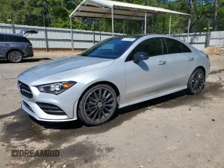 2023 Mercedes-Benz CLA 250 with VIN W1K5J4GB7PN330139, listed as a Copart auction lot 52972605 with 34,025 mi miles and Salvage Title. Bid and sale history available at DreamBid. Image 1.
