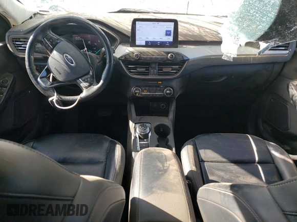2021 Ford Escape SEL with VIN 1FMCU0H6XMUA57181, listed as a Copart auction lot 49825065 with 80,293 mi miles and Salvage title. Bid and sale history available at DreamBid. Image 8.