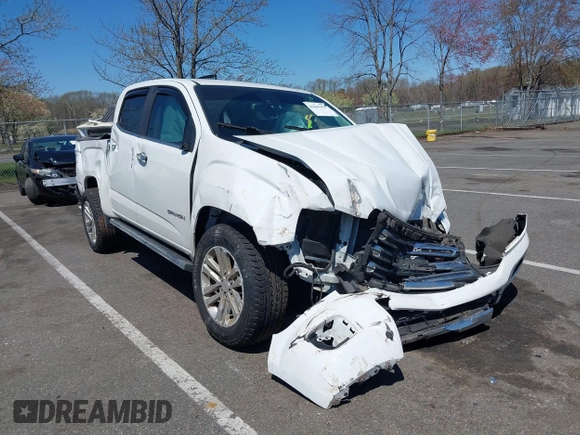 2018 GMC Canyon 4WD SLT z VIN 1GTG6DEN1J1146038, wystawiony jako IAAI lot #42069492 z przebiegiem 63 316 mil mil oraz . Historia ofert i sprzedaży dostępna na DreamBid. Obrazek 1.