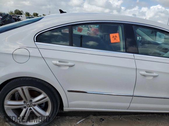 2013 Volkswagen CC Sport with VIN WVWBN7AN7DE522906, listed as a Copart auction lot 76385704 with 101,063 mi miles and Salvage Title. Bid and sale history available at DreamBid. Image 10.