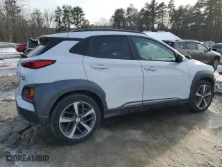 2018 Hyundai Kona Limited with VIN KM8K3CA59JU168320, listed as a Copart auction lot 45940545 with 95,471 mi miles and Salvage Title. Bid and sale history available at carsss.com. Image 3.