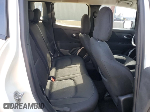 2017 Jeep Renegade Latitude with VIN ZACCJBBB9HPE95809, listed as a Copart auction lot 45091095 with 138,263 mi miles and Clean Title. Bid and sale history available at carsss.com. Image 10.