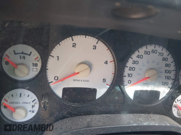 2004 Dodge Ram 2500 SLT with VIN 3D7KA28C54G119590, listed as a IAAI auction lot 41801044 with 1 mi miles. Bid and sale history available at carsss.com. Image 7.