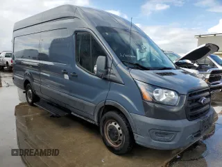 2020 Ford Transit Cargo with VIN 1FTBR3X81LKA47915, listed as a Copart auction lot 74432474 with Not Provided miles and Salvage Title. Bid and sale history available at DreamBid. Image 4.