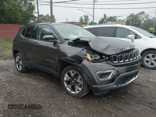 2020 Jeep Compass Limited with VIN 3C4NJDCB1LT131792, listed as a IAAI auction lot 42443165 with 69,459 mi miles and . Bid and sale history available at DreamBid. Image 1.