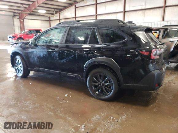 2025 Subaru Outback Onyx Edition with VIN 4S4BTALC3S3134218, listed as a Copart auction lot 87712865 with 939 mi miles and Salvage Title. Bid and sale history available at carsss.com. Image 2.