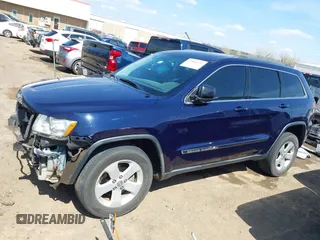 2013 Jeep Grand Cherokee Laredo with VIN 1C4RJEAG9DC621061, listed as a IAAI auction lot 41846537 with 107,264 mi miles. Bid and sale history available at carsss.com. Image 15.
