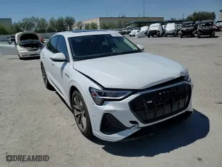 2021 Audi e-tron Sportback S line Premium Plus with VIN WA12AAGE6MB001090, listed as a Copart auction lot 55460254 with 51,774 mi miles. Bid and sale history available at carsss.com. Image 10.