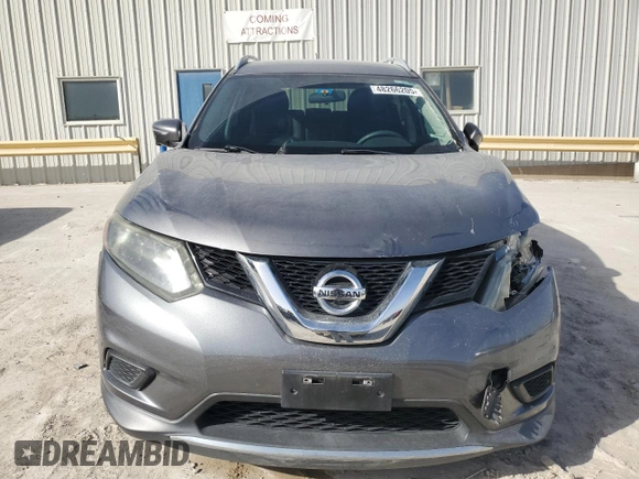 2014 Nissan Rogue SV with VIN 5N1AT2MT7EC795772, listed as a Copart auction lot 48266205 with 119,939 mi miles and Salvage Title. Bid and sale history available at carsss.com. Image 5.