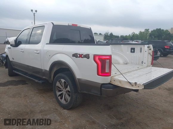 2018 Ford F-150 XL with VIN 1FTEW1EG3JKD47103, listed as a IAAI auction lot 42295205 with 187,501 mi miles and . Bid and sale history available at DreamBid. Image 3.