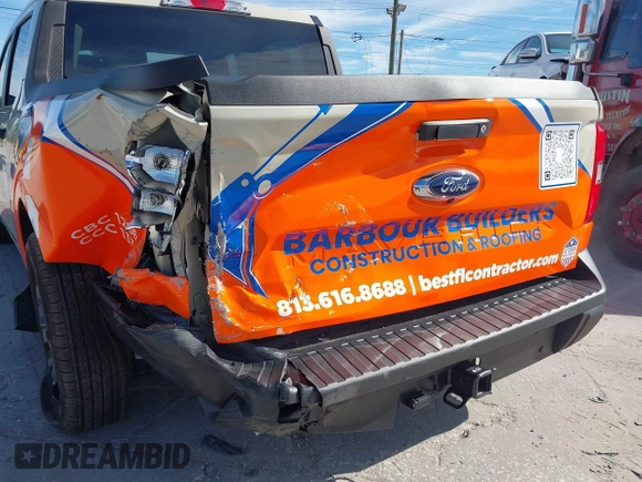 2024 Ford Maverick XLT with VIN 3FTTW8H3XRRB14562, listed as a IAAI auction lot 41235279 with 5,613 mi miles and . Bid and sale history available at DreamBid. Image 19.
