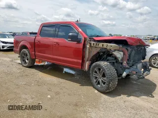 2019 Ford F-150 XL with VIN 1FTEW1EPXKFB27337, listed as a Copart auction lot 57979195 with 103,435 mi miles and Salvage title. Bid and sale history available at DreamBid. Image 4.