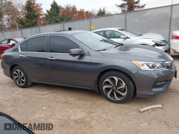 2016 Honda Accord Sedan EX with VIN 1HGCR2F71GA030357, listed as a IAAI auction lot 40885148 with 75,666 mi miles. Bid and sale history available at carsss.com. Image 13.