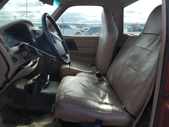 1998 Ford Ranger XL with VIN 1FTYR10C6WUD08008, listed as a Copart auction lot 50275495 with 236,922 mi miles and Salvage Title. Bid and sale history available at carsss.com. Image 7.
