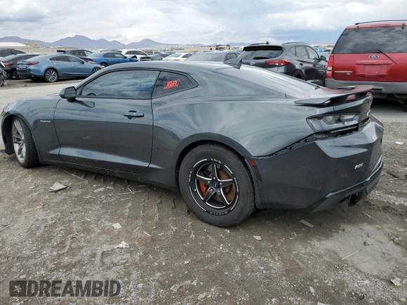 2017 Chevrolet Camaro 2SS with VIN 1G1FH1R79H0182651, listed as a Copart auction lot 56118715 with 61,167 mi miles and Salvage title. Bid and sale history available at DreamBid. Image 2.