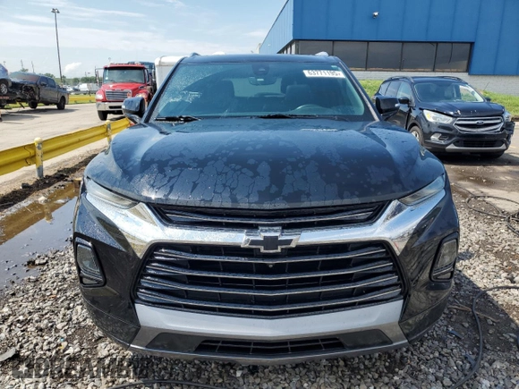 2020 Chevrolet Blazer Premier with VIN 3GNKBLRS1LS667740, listed as a Copart auction lot 63771195 with 57,679 mi miles and Salvage title. Bid and sale history available at DreamBid. Image 5.