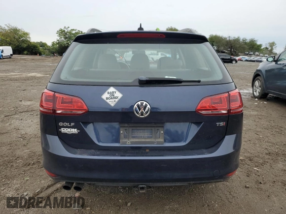 2016 Volkswagen Golf SportWagen TSI S with VIN 3VWC17AU5GM509560, listed as a Copart auction lot 73303294 with 82,736 mi miles and Salvage Title. Bid and sale history available at carsss.com. Image 6.