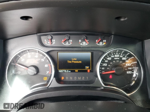 2012 Ford F-150 XL with VIN 1FTFW1EF4CFC11456, listed as a Copart auction lot 46670385 with 195,778 mi miles and Salvage Title. Bid and sale history available at carsss.com. Image 9.