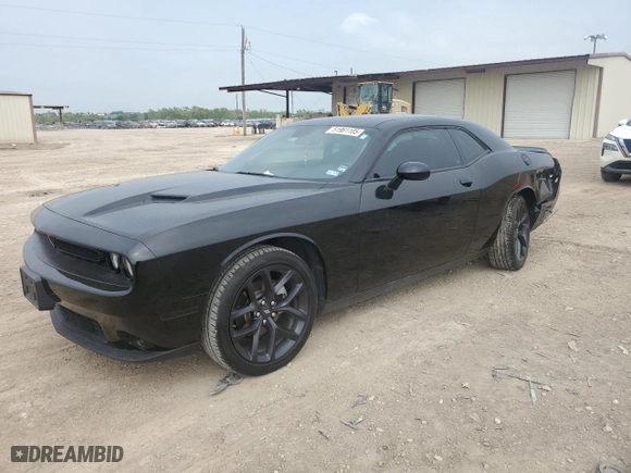 2023 Dodge Challenger SXT with VIN 2C3CDZAG6PH570922, listed as a Copart auction lot 51961105 with 22,639 mi miles and Salvage Title. Bid and sale history available at carsss.com. Image 1.