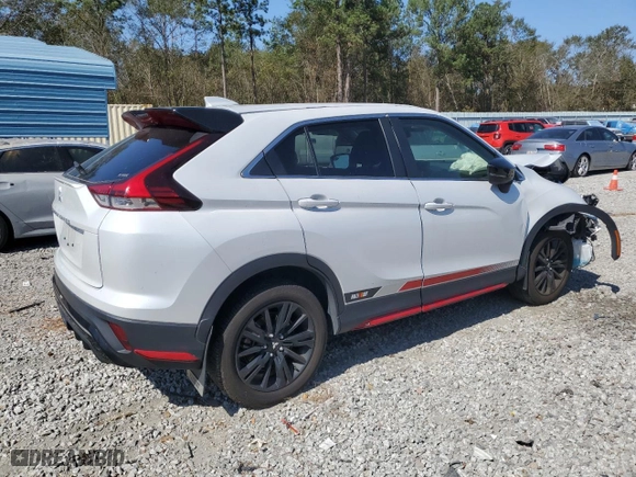 2023 Mitsubishi Eclipse Cross LE with VIN JA4ATVAA8PZ042898, listed as a Copart auction lot 75252854 with 27,850 mi miles and Salvage Title. Bid and sale history available at carsss.com. Image 3.