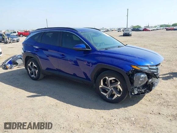 2023 Hyundai Tucson SEL with VIN 5NMJF3AE1PH180789, listed as a IAAI auction lot 41802829 with 24,583 mi miles. Bid and sale history available at carsss.com. Image 1.