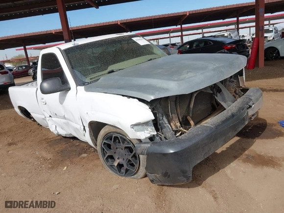 2006 Chevrolet Silverado 1500 Work Truck with VIN 3GCEC14V26G145733, listed as a IAAI auction lot 41566394 with 187,716 mi miles. Bid and sale history available at carsss.com. Image 1.