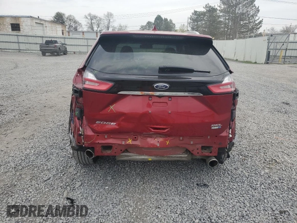 2019 Ford Edge SEL with VIN 2FMPK4J9XKBB18955, listed as a Copart auction lot 54442795 with 72,565 mi miles and Salvage Title. Bid and sale history available at carsss.com. Image 6.